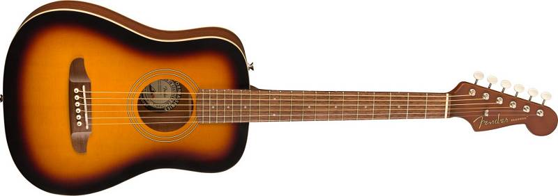 Fender Redondo Mini Sunburst - CHITARRA ACUSTICA MINI SUNBURST