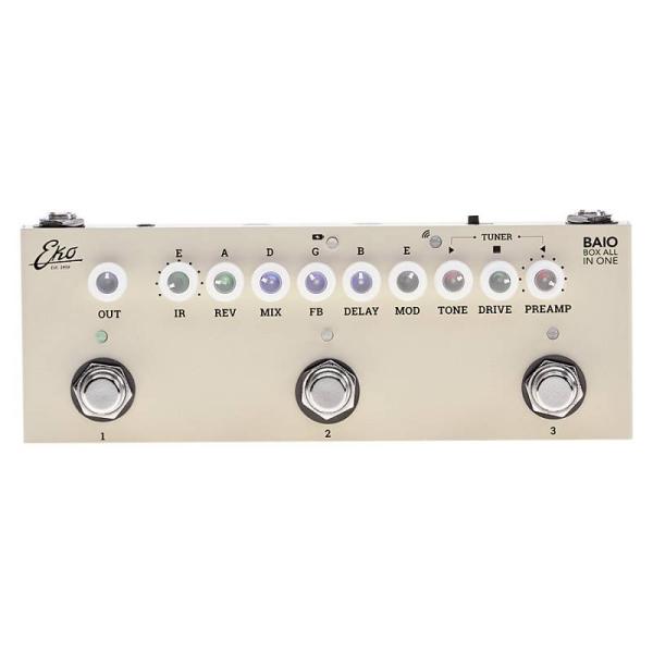 EKO BAIO Box All In One -  PEDALE MULTIEFFETTO PER CHITARRA CON IR INTEGRATI