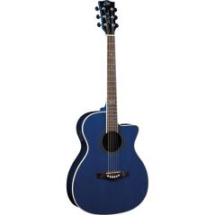 EKO GUITARS - NXT A100CE SEE THROUGH BLUE - chitarra acustica cutaway blu elettrificata
