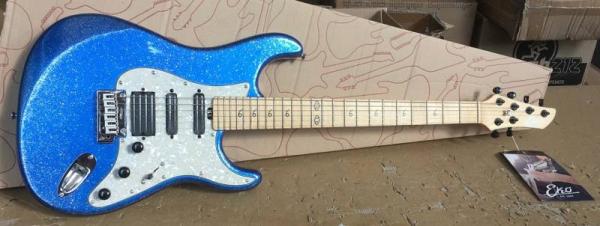 EKO S400 BLUE SPARKLE ULTIMA DISPONIBILE!!! - chitarra elettrica limited edition