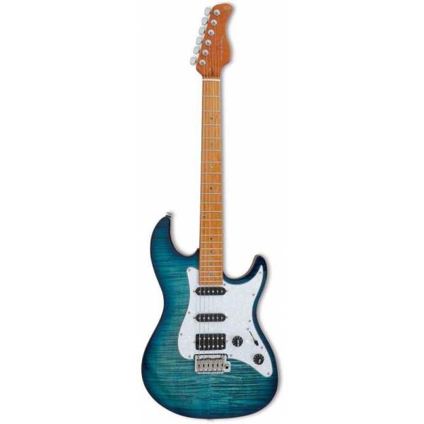 SIRE LARRY CARLTON S7 FM TBL TRANS BLUE - chitarra elettrica stile Stratocaster