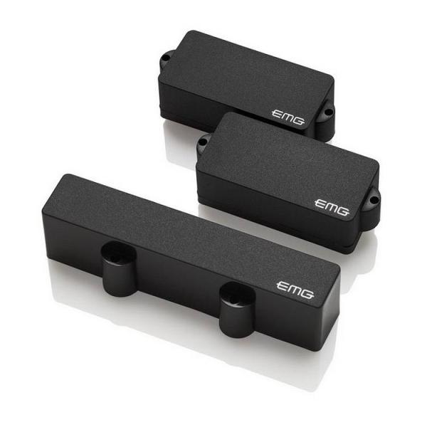 EMG PJ SET BLACK Set pickup per basso elettrico 4 corde