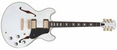 SIRE LARRY CARLTON H7 WHITE - chitarra semiacustica bianca stile 335