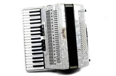 Luke & Daniel fisarmonica 96 bassi bianca con valigia e tracolla - Custodia ROVINATA