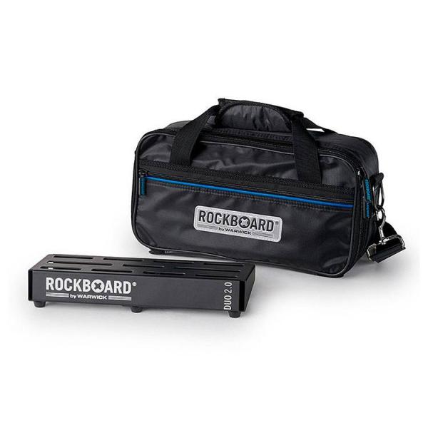 ROCKBOARD RBO B 2.0 DUO B - Pedaliera per pedali effetto con borsa imbottita