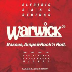 WARWICK RED LABEL 46210 MUTA DI CORDE PER BASSO ELETTRICO 40-100