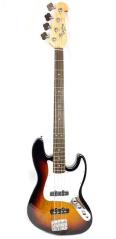 Luke & Daniel basso elettrico sunburst stile jazz bass