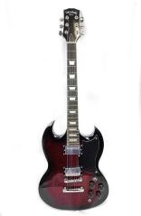 Luke & Daniel SG-RB chitarra elettrica stile SG diavoletto red burst