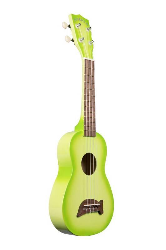 Kala Makala MK-SD/GRNBURST - UKULELE SOPRANO GREEN APPLE BURST - con borsa