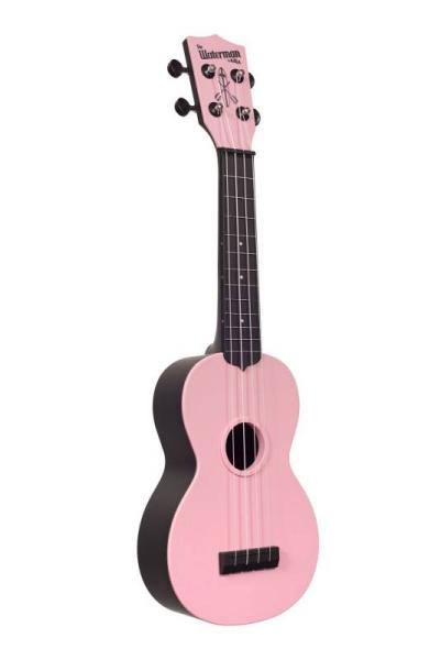 Kala KA-SWB-PK UKULELE SOPRANO WATERMAN SOFT PINK MATTE - con borsa