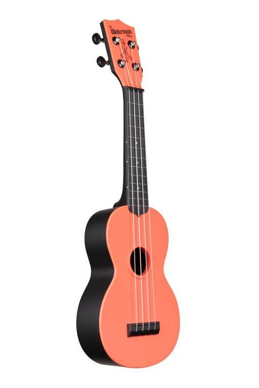 Kala KA-SWB-RD UKULELE SOPRANO WATERMAN TOMATO RED MATTE - con borsa