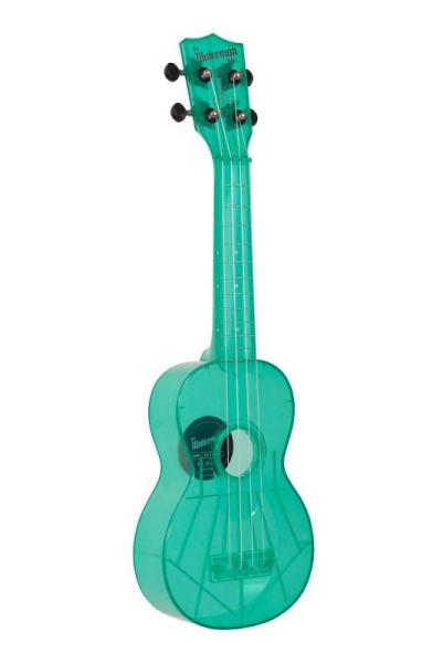 Kala KA-SWF-BL UKULELE SOPRANO WATERMAN FLUORESCENT BLUE RASPBERRY con borsa