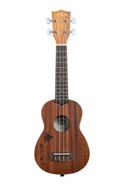 Kala KA-15C-H2 - UKULELE CONCERTO HAWAII TATTOO con BORSA