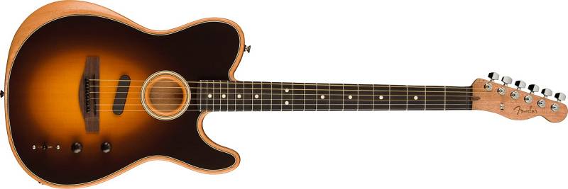 Fender Acoustasonic® Player Telecaster®, Rosewood Fingerboard, Shadow Burst
