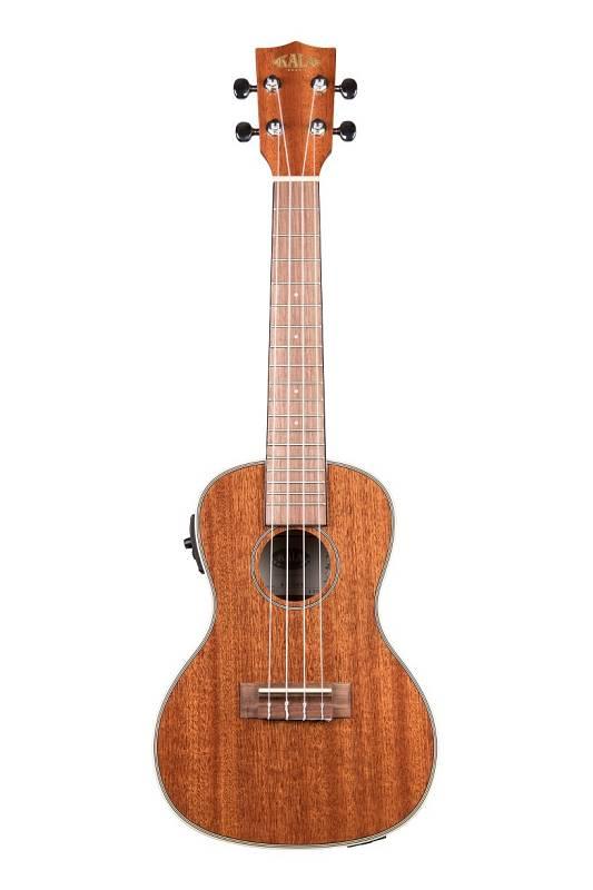 Kala KA-CGE UKULELE CONCERTO GLOSS MAHOGANY ELETTRIFICATO con BORSA