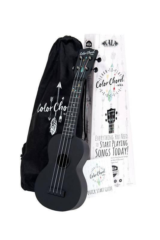 Kala KALA-LTP-SCC PACK UKULELE SOPRANO LEARN TO PLAY "COLOR CHORD"