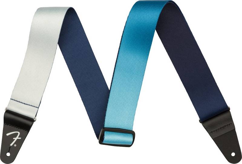 Fender Ombré Strap, Belair Blue, 2"