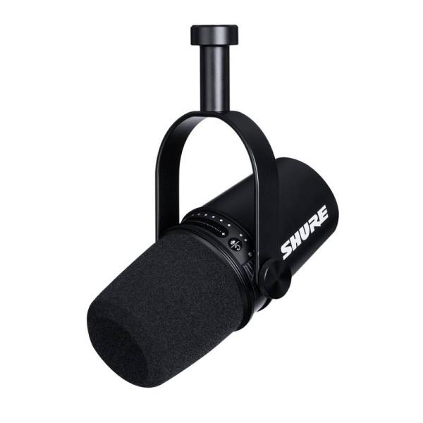 SHURE MV7 Black -MICROFONO PER PODCAST NERO