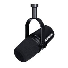 SHURE MV7 Black - MICROFONO PER PODCAST NERO