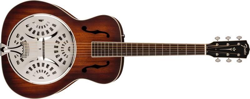 FENDER PR-180E Resonator Aged Cognac Burst - CHITARRA RESOFONICA AGED COGNAC BURST