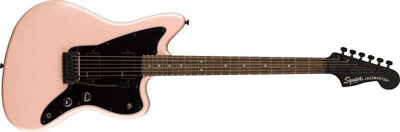 Squier by Fender Contemporary Active Jazzmaster HH LRL Black Pickguard Shell Pink Pearl