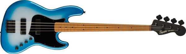 Squier by Fender Contemporary Active Jazz Bass HH Roasted MN Black Pickguard Sky Burst Metallic