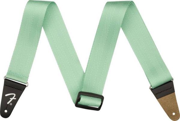 Fender 2" American Professional Seat Belt Strap Mystic Surf Green