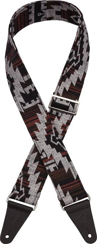 Fender Zion Strap, Black Aztec, 2"