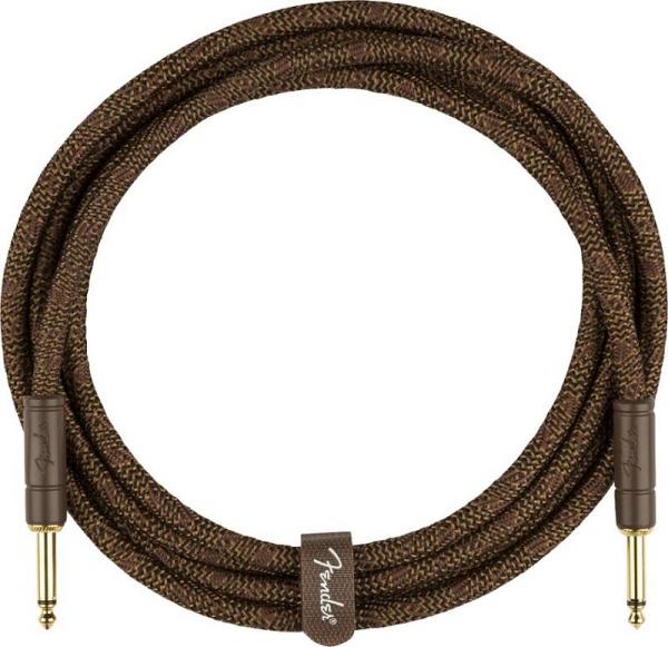 Fender Paramount 10' Acoustic Instrument Cable Brown