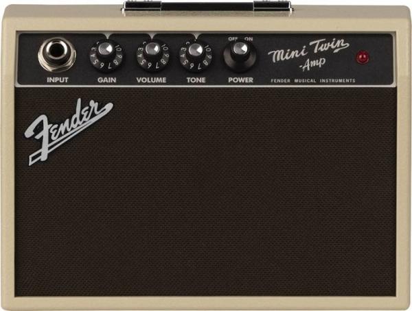 FENDER Mini 65 Twin Amp Blonde - MINI AMPLIFICATORE A BATTERIE PER CHITARRA 1W