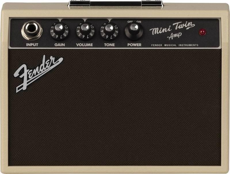 FENDER Mini 65 Twin Amp Blonde - MINI AMPLIFICATORE A BATTERIE PER CHITARRA 1W