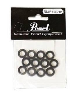 PEARL Nylon Washer, Black - confezione da 12 pezzi