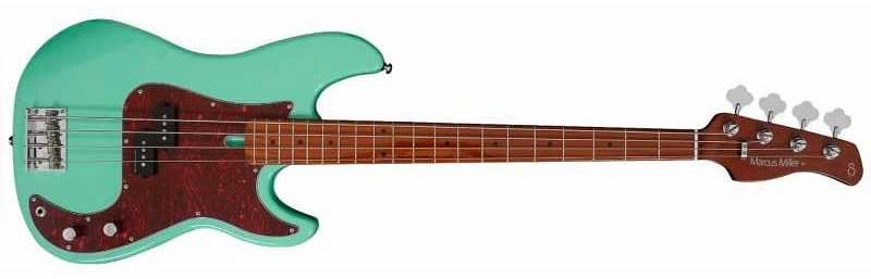 SIRE MARCUS MILLER P5 ALDER-4 (2ND GEN) MLG MILD GREEN - basso elettrico stile Precision