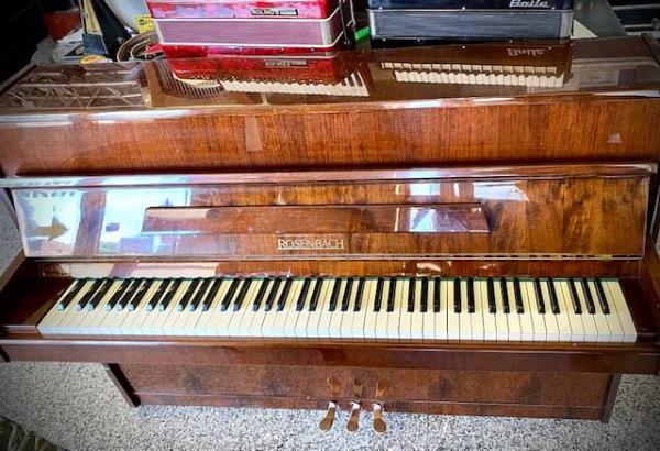 Rosenbach Pianoforte Acustico Verticale a Muro - Made in Polonia