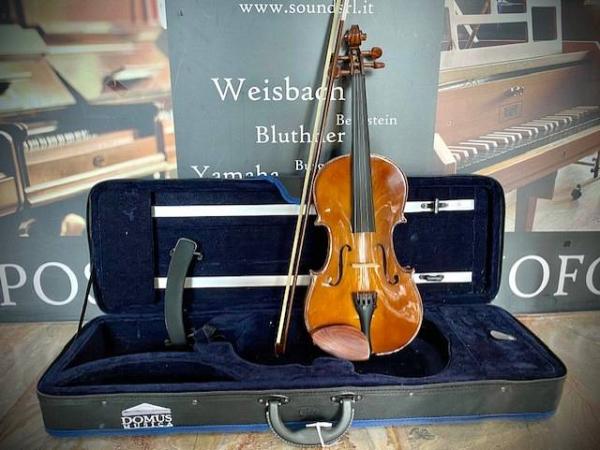 Domus Allievo 1 4/4 - VIOLINO CON ASTUCCIO, ARCHETTO, COLOFONIA E SPALLIERA - BUONE CONDIZIONI