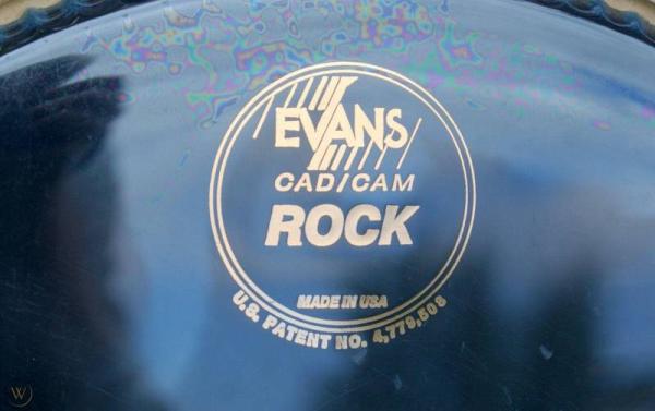 EVANS CAD/CAM ROCK 13" BLACK - pelle battente nera 13"