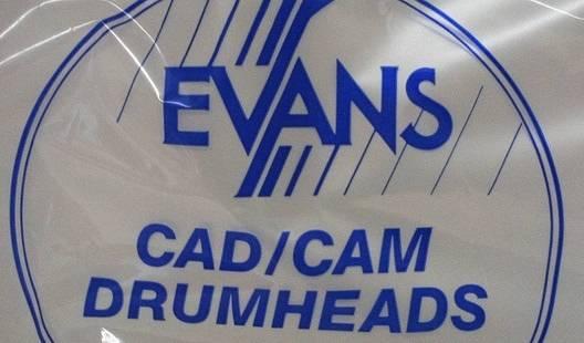 EVANS CAD/CAM HYDRAULIC 13" CLEAR - pelle battente trasparente 13"