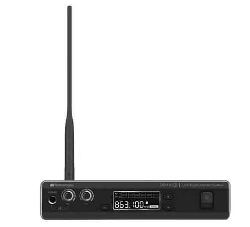 DB TECHNOLOGIES DEM30 - SISTEMA IN EAR MONITOR WIRELESS UHF 823-832MHz / 863-865MHz