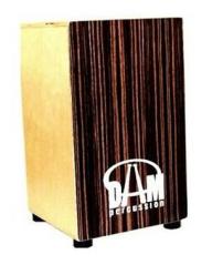 DAM CAJ121HT Cajon in Ebano