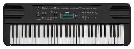 YAMAHA PSR E360 BLACK TASTIERA DINAMICA 61 TASTI COLORE NERO