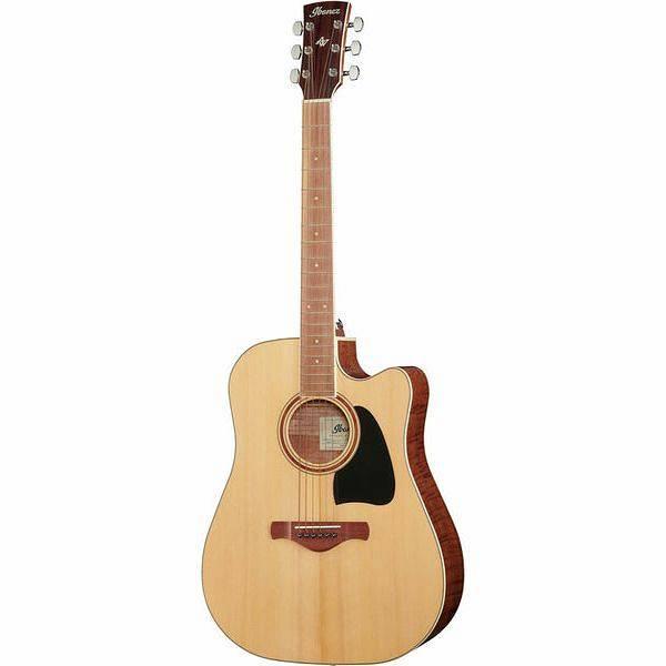 IBANEZ AW417CE OPS Open Pore Semi-Gloss - CHITARRA ACUSTICA ELETTRIFICATA CUTAWAY NATURALE