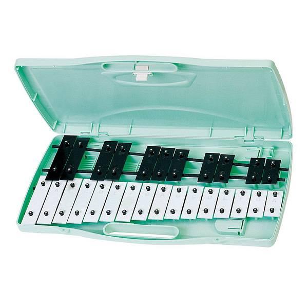 Angel AG27NG - 27 Note Glockenspiel - Metallofono Tasti Neri e Bianchi