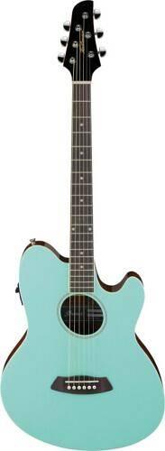 IBANEZ TCY10E SFH Sea Foam Green High Gloss - CHITARRA ACUSTICA CUTAWAY ELETTRIFICATA SEA FOAM GREEN HIGH GLOSS