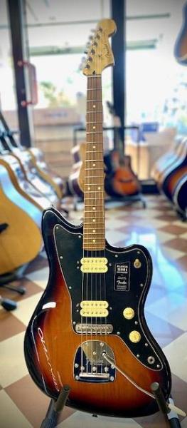FENDER Player Jazzmaster PF 3-Color Sunburst - CHITARRA ELETTRICA SUNBURST 3-COLORI - Buone Condizioni