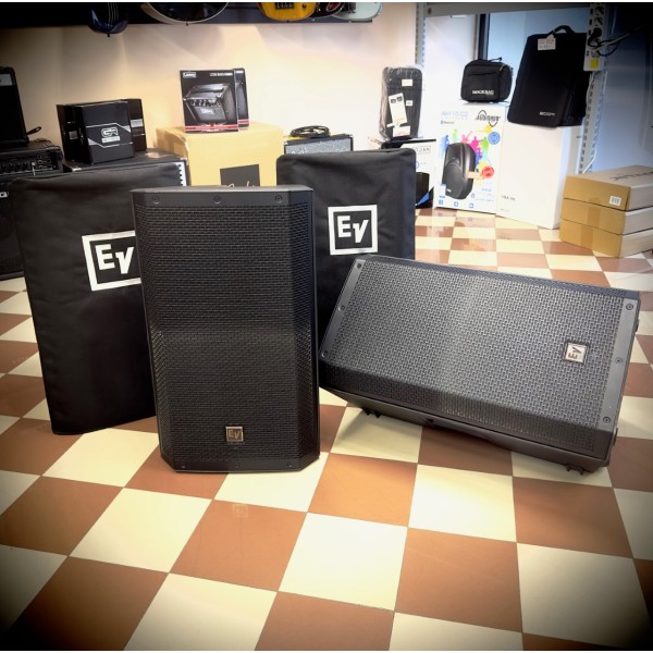 ELECTRO VOICE ZLX-12P - CASSA ATTIVA 12"/1" 2 VIE 1000W (coppia) Con Borse Originali - Buone Condizioni