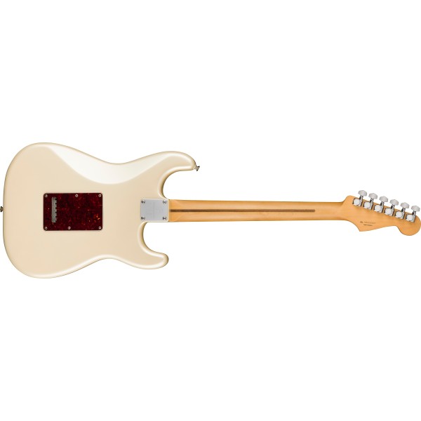 Fender Player Plus Stratocaster, Mancina, Maple Fingerboard, Olympic Pearl