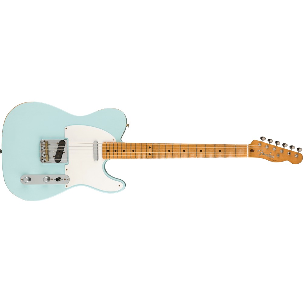 Fender Limited Edition Vintera Road Worn '50s Stratocaster HSS, Maple Fingerboard, Sonic Blue