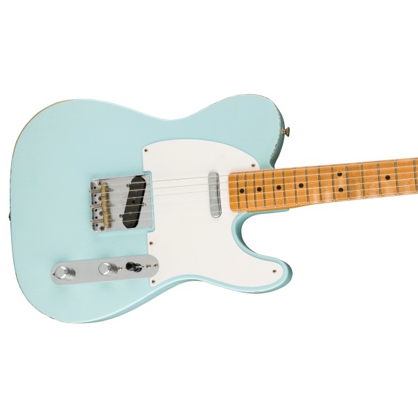 Fender Limited Edition Vintera Road Worn '50s Stratocaster HSS, Maple Fingerboard, Sonic Blue