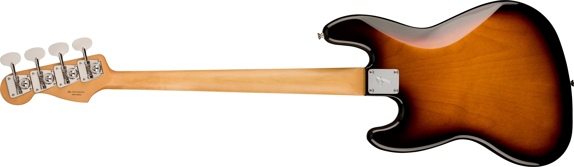 Fender Gold Foil Jazz Bass®, Ebony Fingerboard, 2-Color Sunburst
