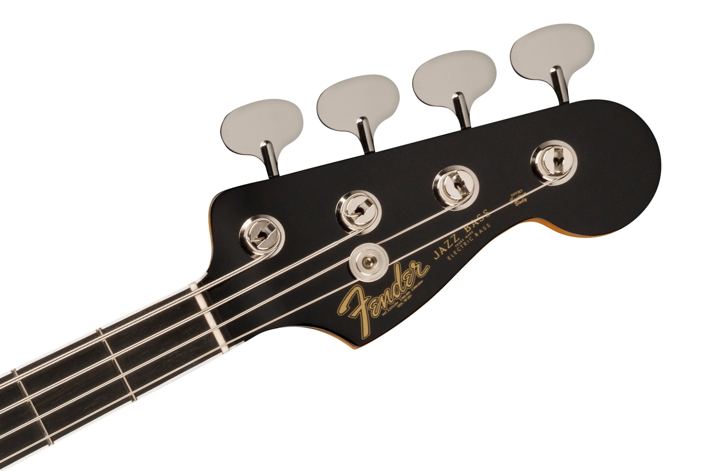 Fender Gold Foil Jazz Bass®, Ebony Fingerboard, 2-Color Sunburst